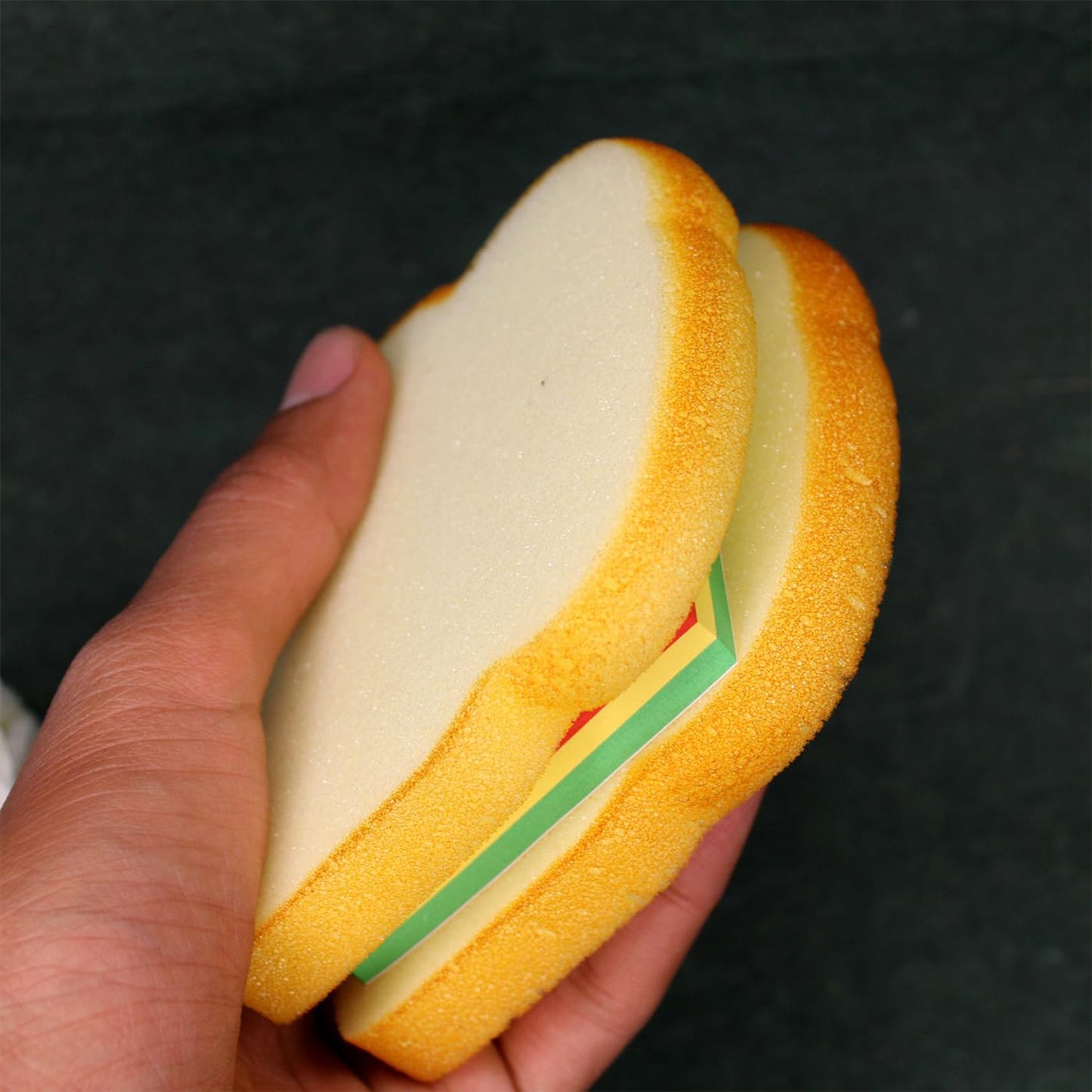 Sandwich Shaped Note / Sticky Notes / Memo Notes, Unique Mini Notes (Multicolor)