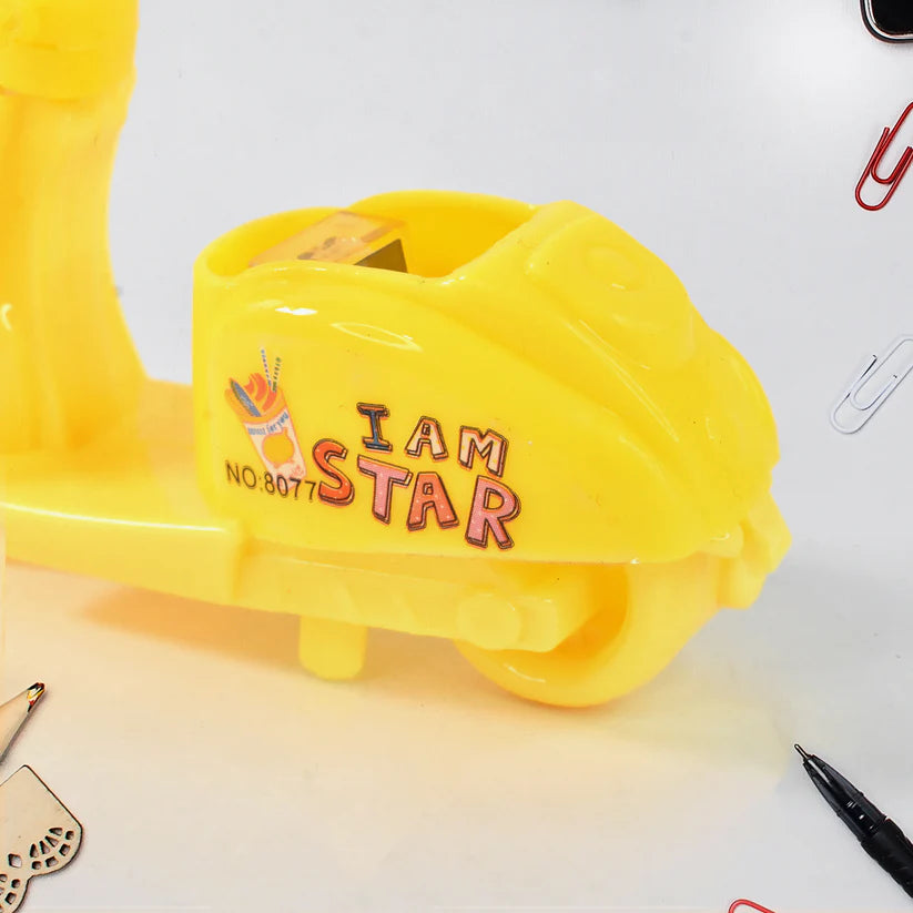 Bike Shaped Pencil Sharpener – Unique and Fun Stationery Accessory for Creative Workspaces