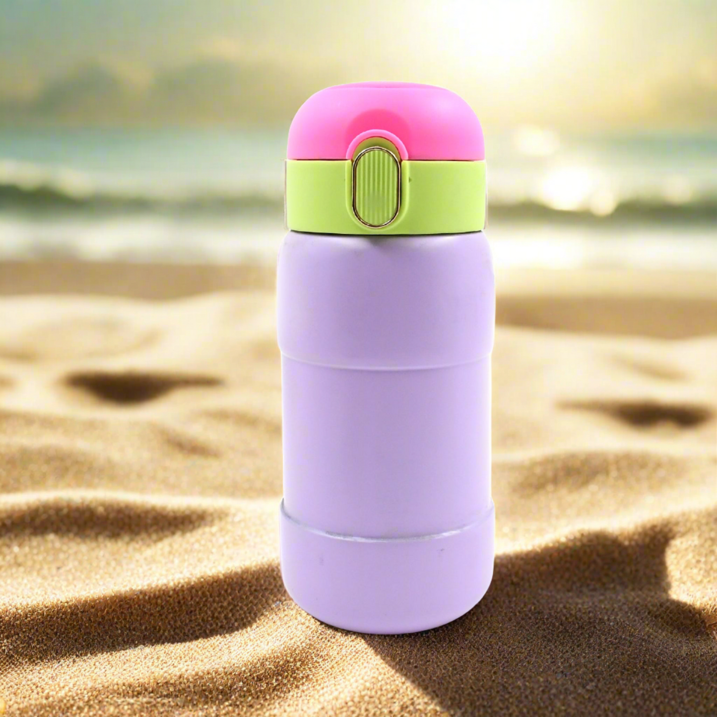 Duck Stainless Steel Water Bottle (1 Pc / Mix Design)