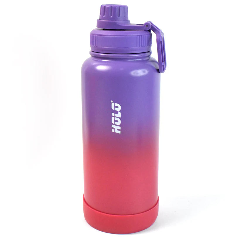 PinkAura Customize Two Tone Pink Stainless Steel Water Bottle (1000ml)