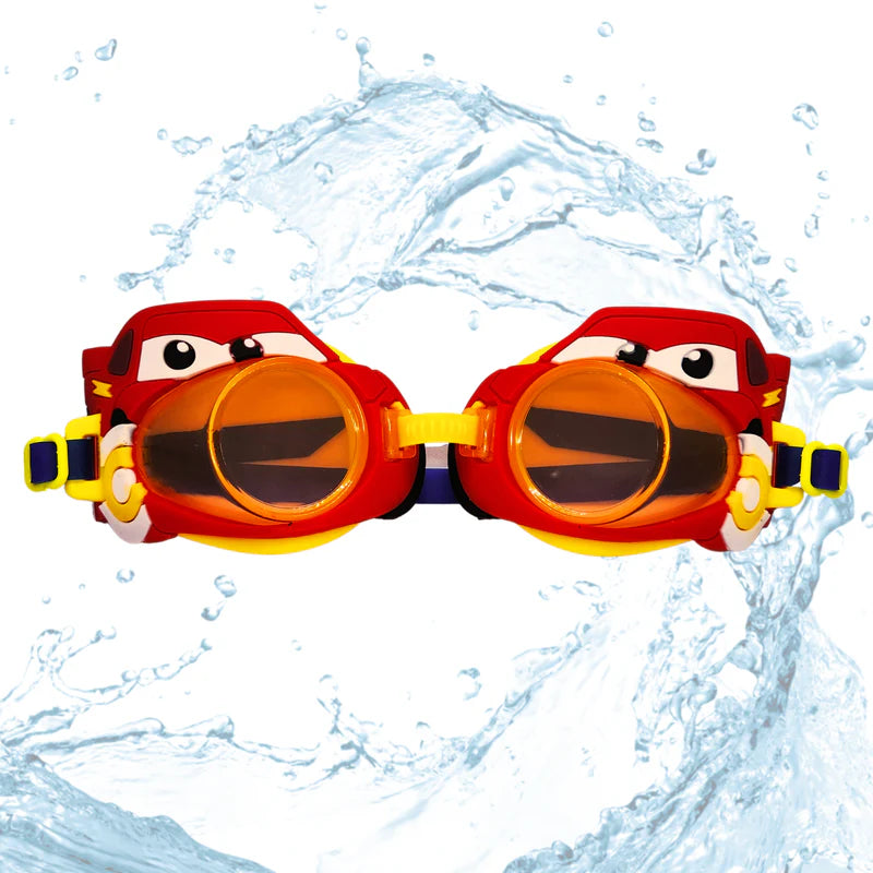 Cartoon-Themed Swimming Goggles | Universal Fit | Kids' Eye Protection