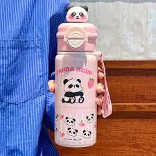 Personalized Super cute Panda Insulated Dual Mouth Sipper 500 ML