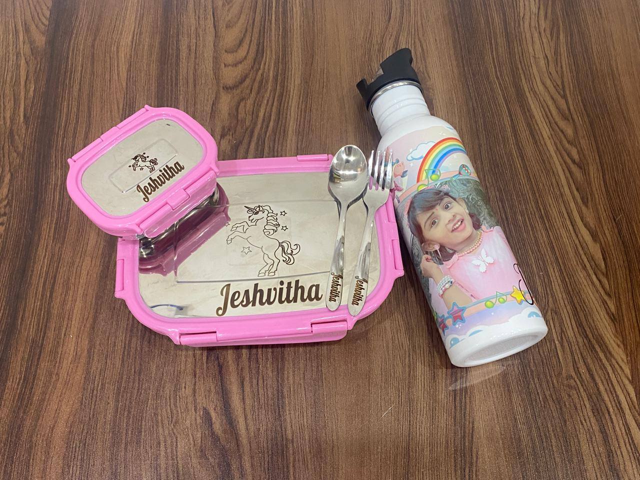 Personalized School Combo β Custom Name & Design for Kids!