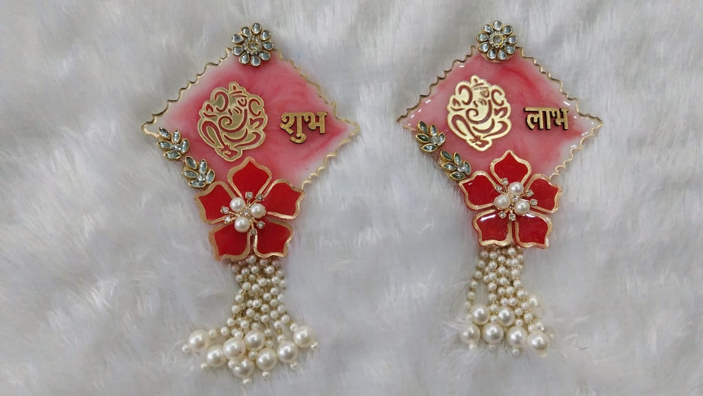 Elegant Shubh Labh Hanging for Auspicious Decor
