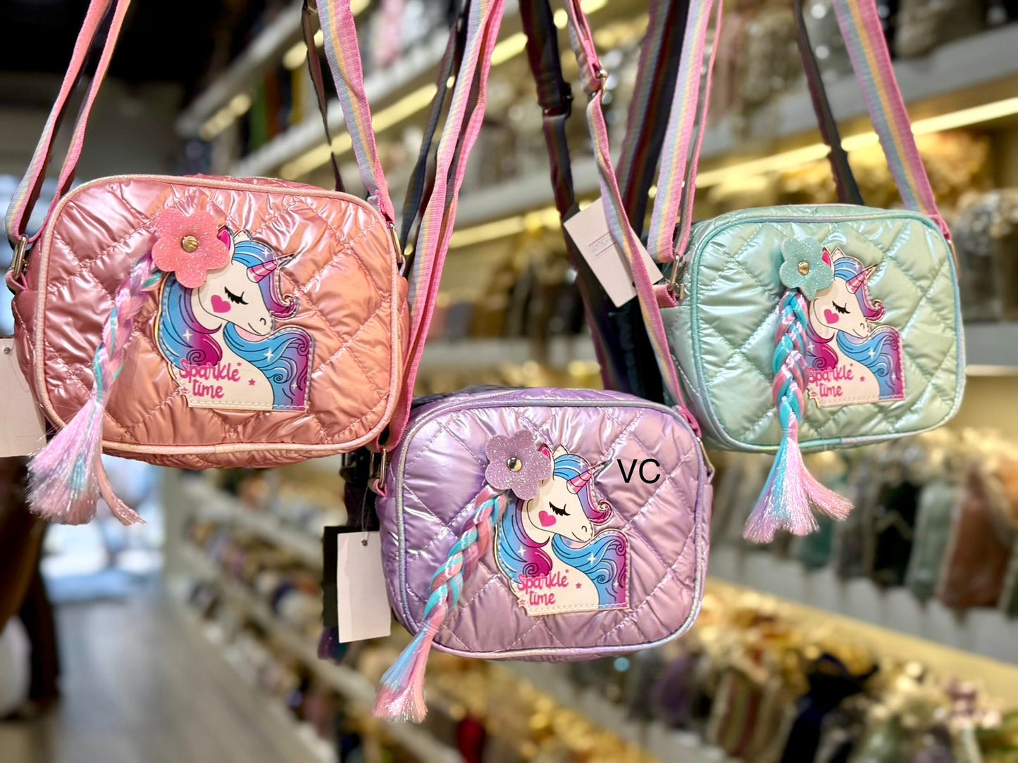 β¨ Luxe Quilted Foil Sling Bags β Waterproof, Washable & Stylish! π BUY1 GET1 FREE! RANDOM COLORS!