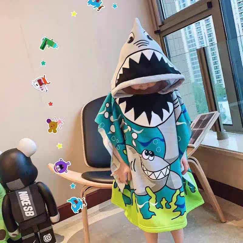 Cartoon Printed Towel Hoodie – Fun, Functional, and Fabulous! (Mix Design)