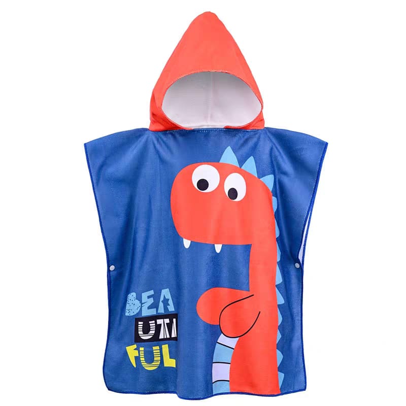 Cartoon Printed Towel Hoodie – Fun, Functional, and Fabulous! (Mix Design)