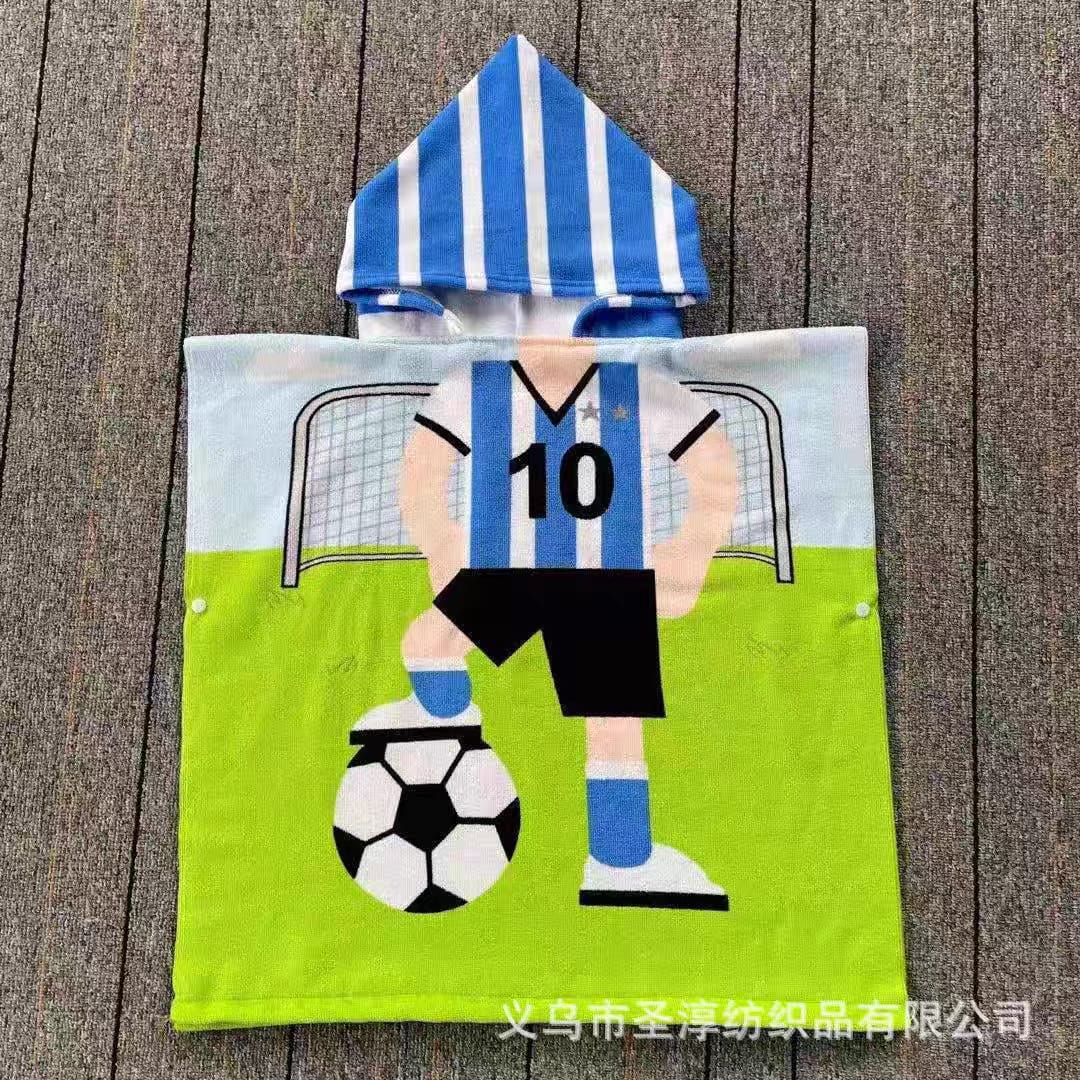 Cartoon Printed Towel Hoodie – Fun, Functional, and Fabulous! (Mix Design)