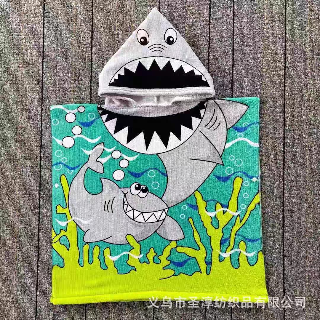 Cartoon Printed Towel Hoodie – Fun, Functional, and Fabulous! (Mix Design)
