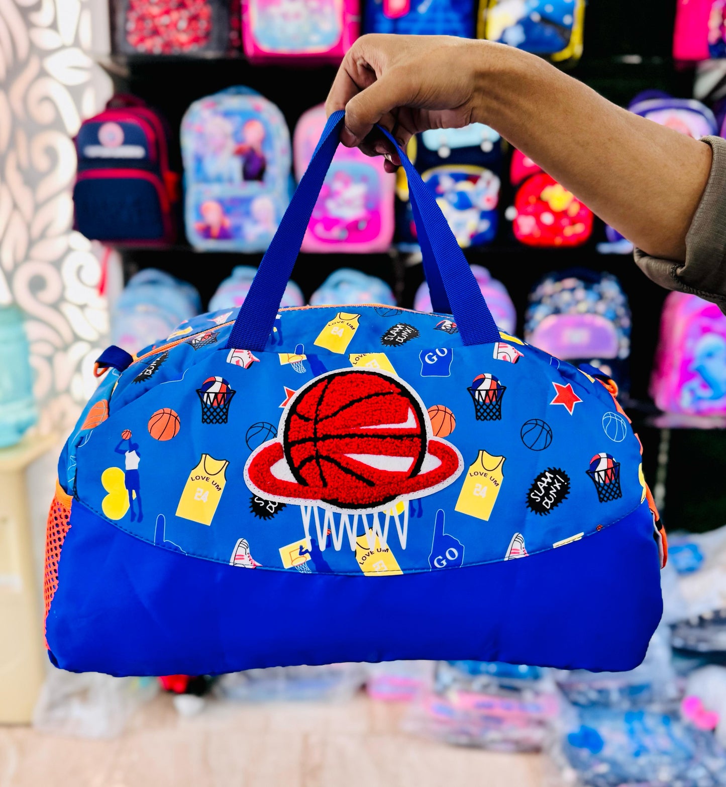 Personalized Premium Quality 3D Design Duffel Bag 16" x 10" (Approx.)