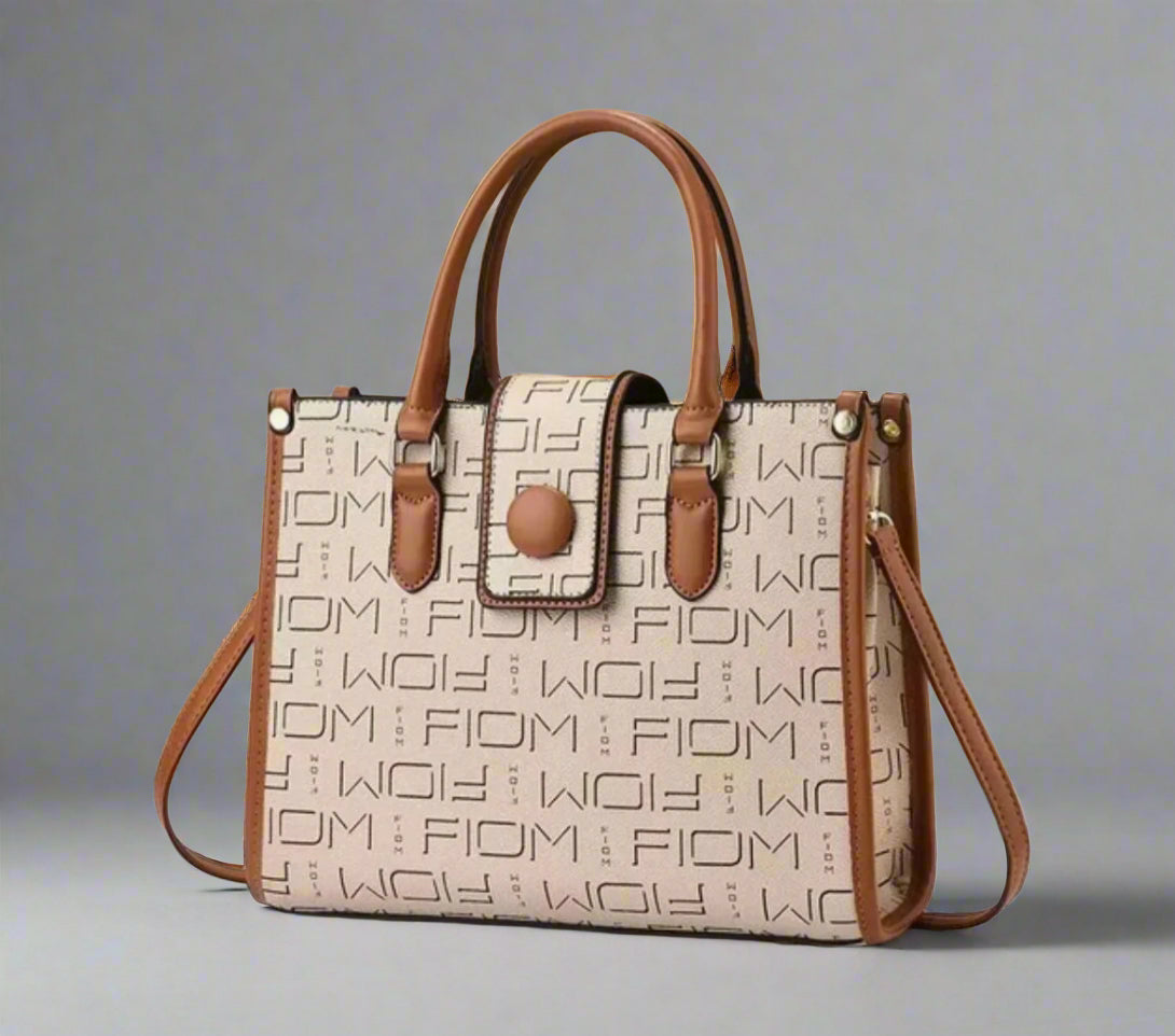 Imported Heavy-Quality Handbag with Sling: Spacious & Chic Design for Every Occasion