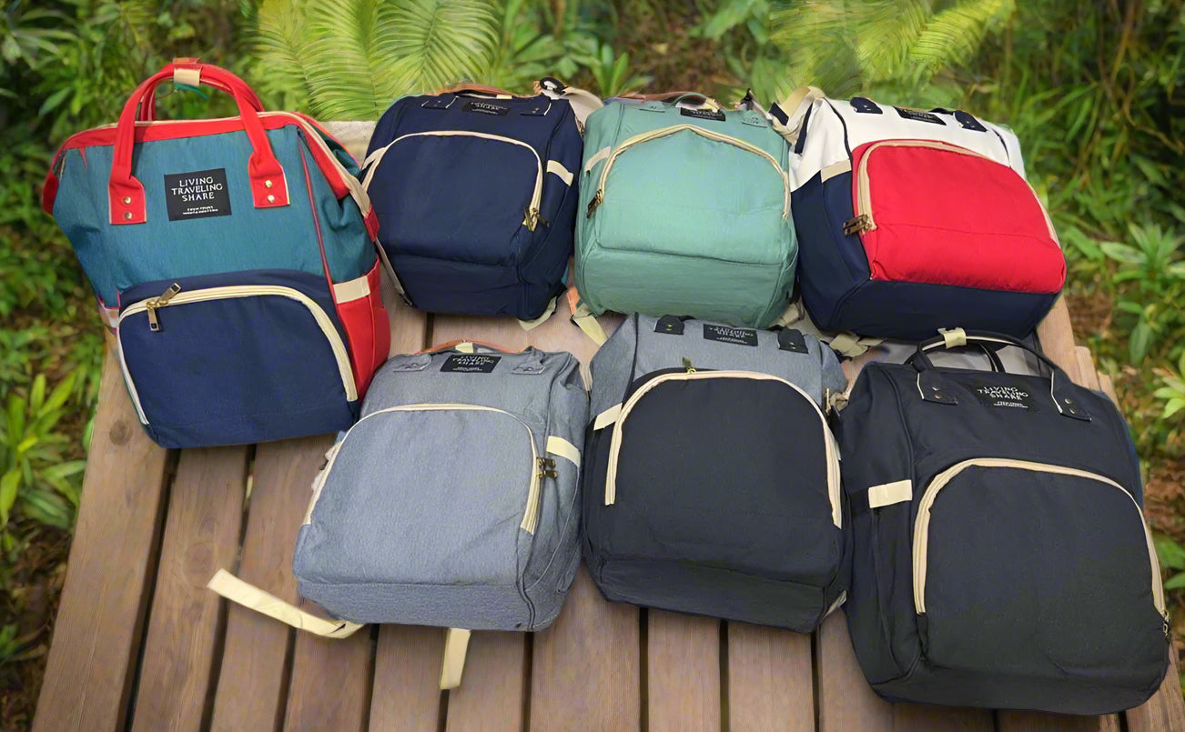 Imported Mother Backpack: Your Versatile & High-Quality Companion for Baby Care & Travel