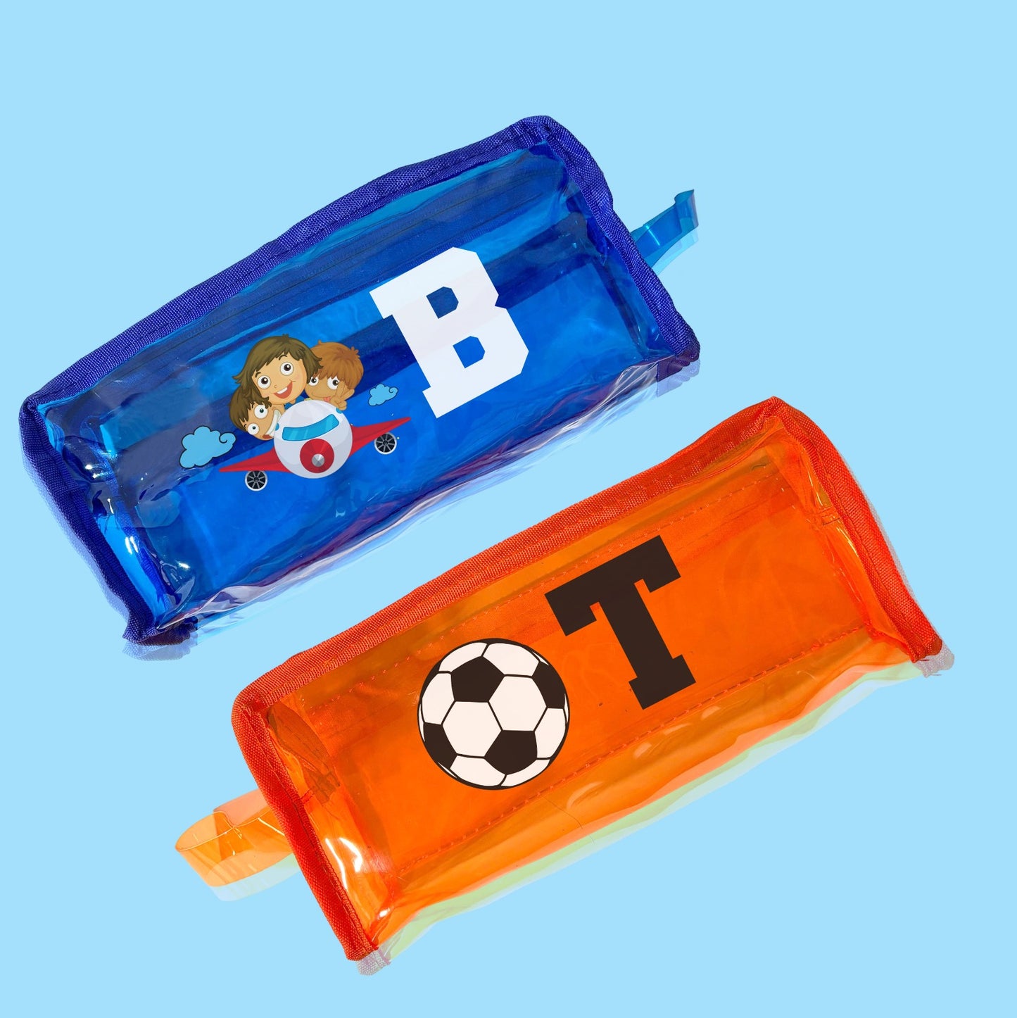 Multicolor Customizable Pouch / Kids Pencil Case (1pc)