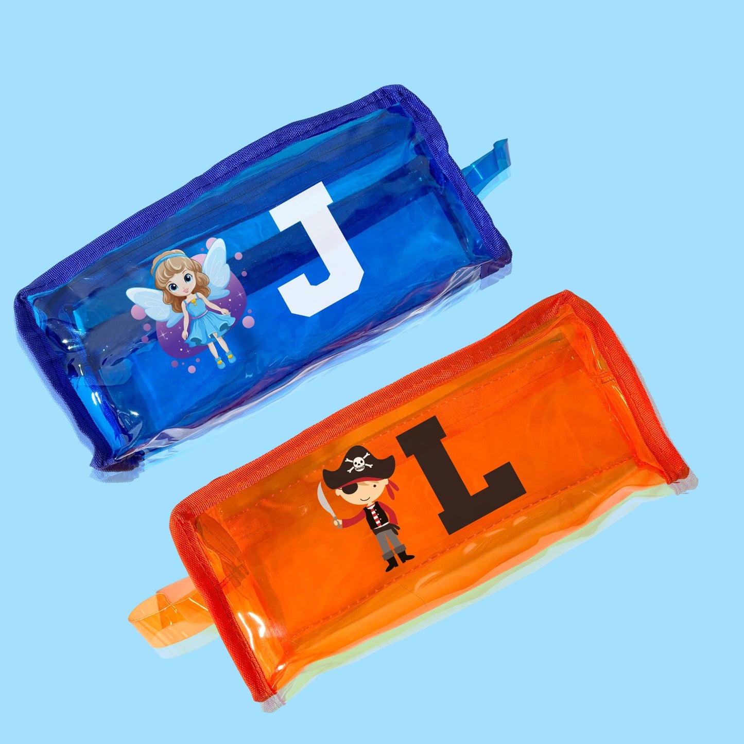 Multicolor Customizable Pouch / Kids Pencil Case (1pc)