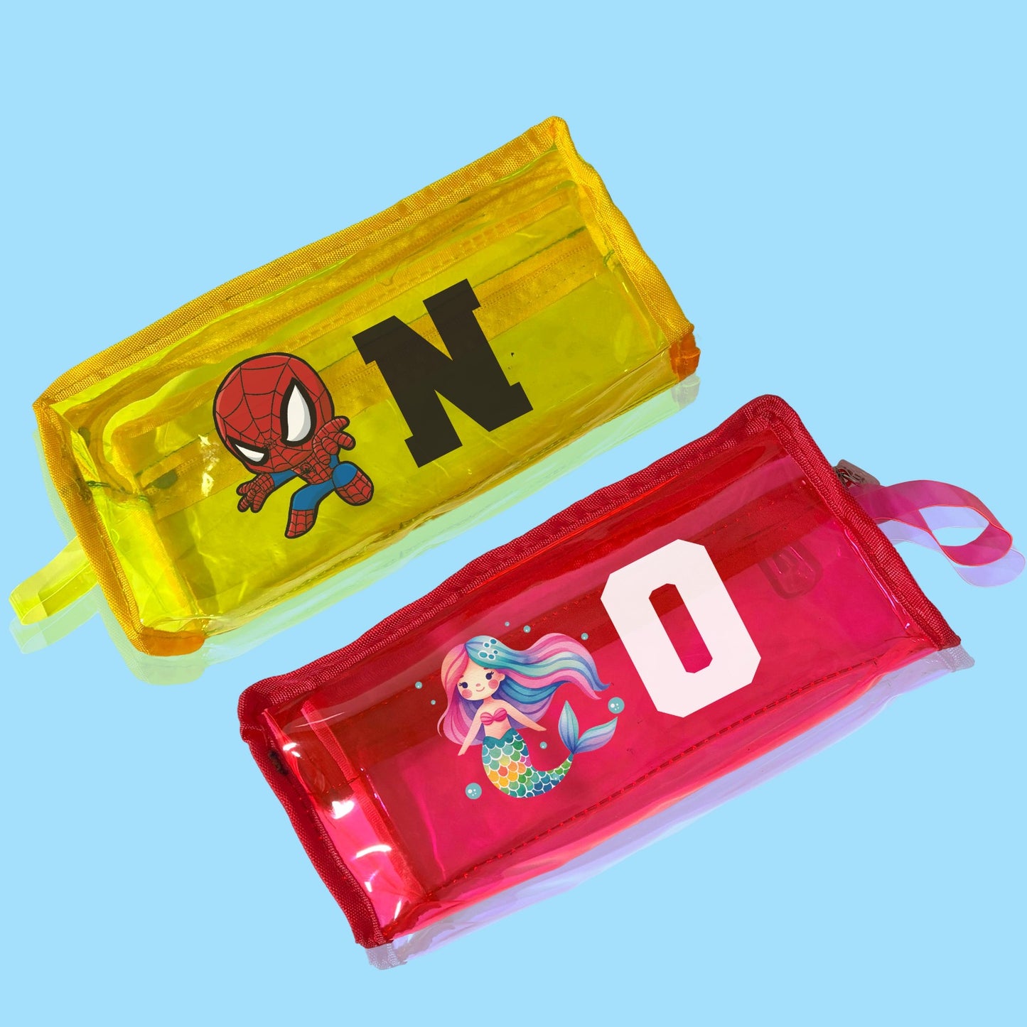 Multicolor Customizable Pouch / Kids Pencil Case (1pc)