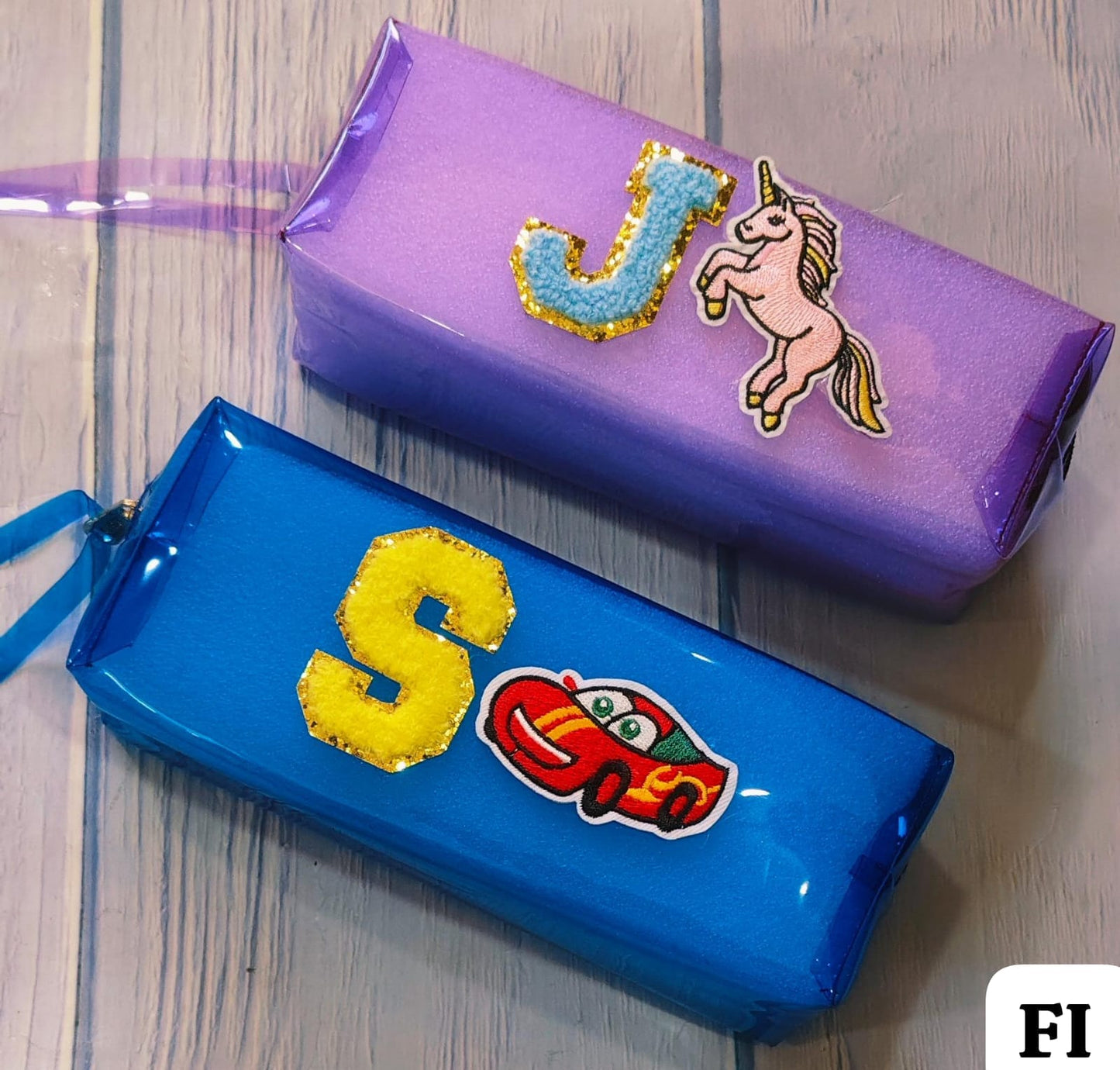 Multicolor Customizable Pouch / Kids Pencil Case (1pc)