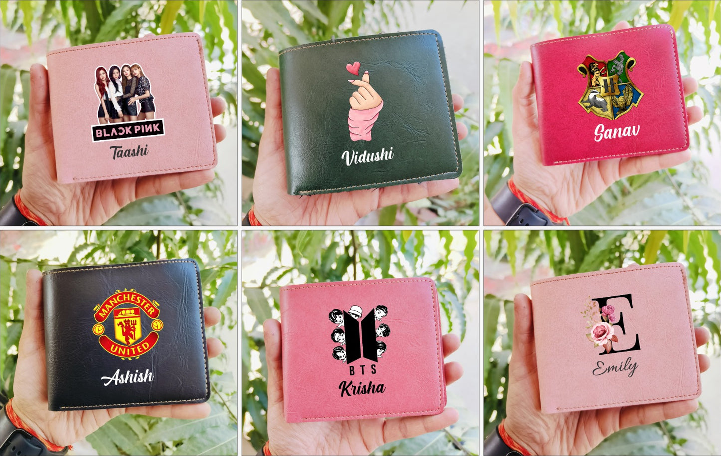 Personalized UV Printed Wallet: Customize with Any Name, Theme, Design, Character, or Picture!