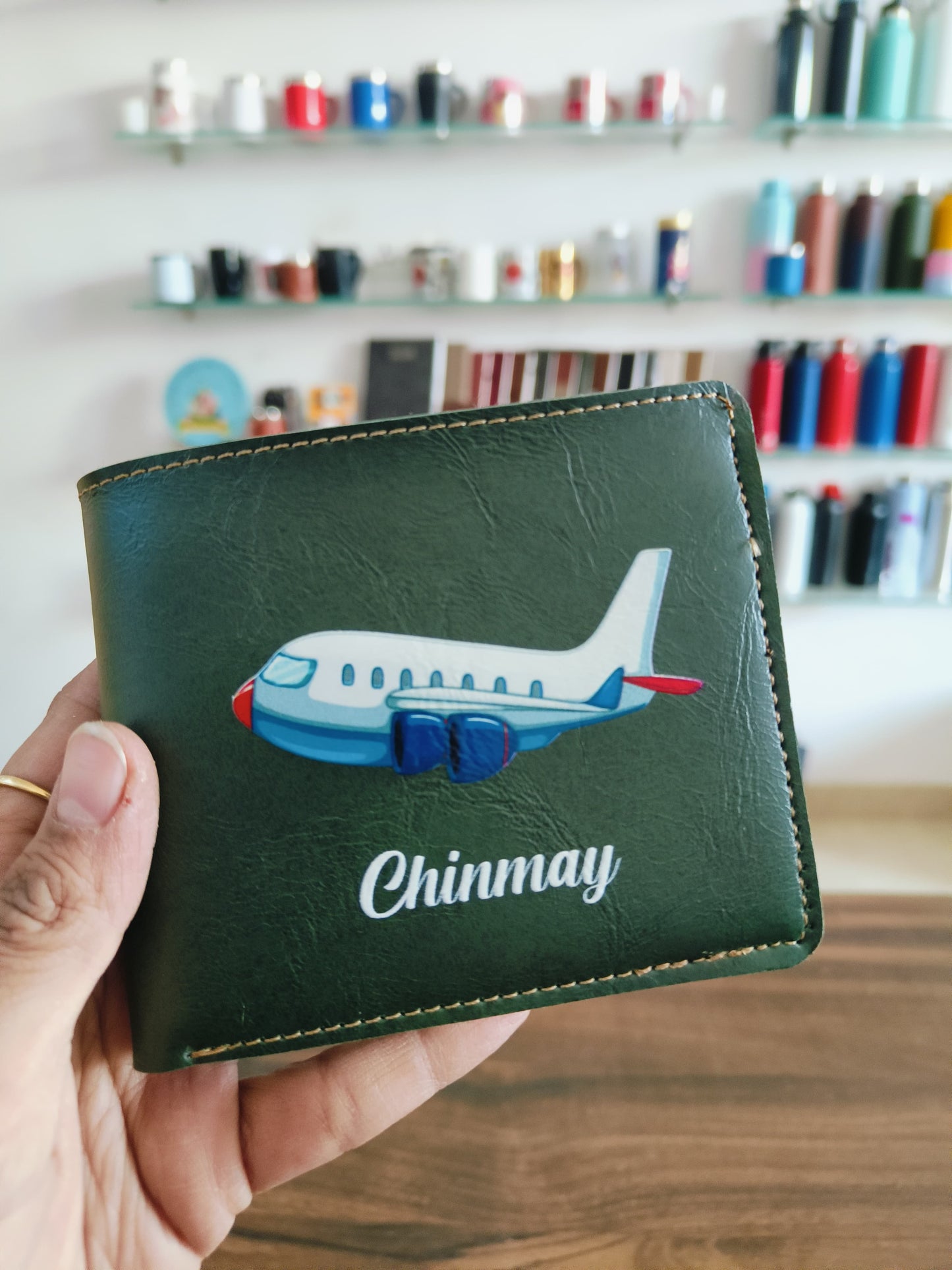 Personalized UV Printed Wallet: Customize with Any Name, Theme, Design, Character, or Picture!
