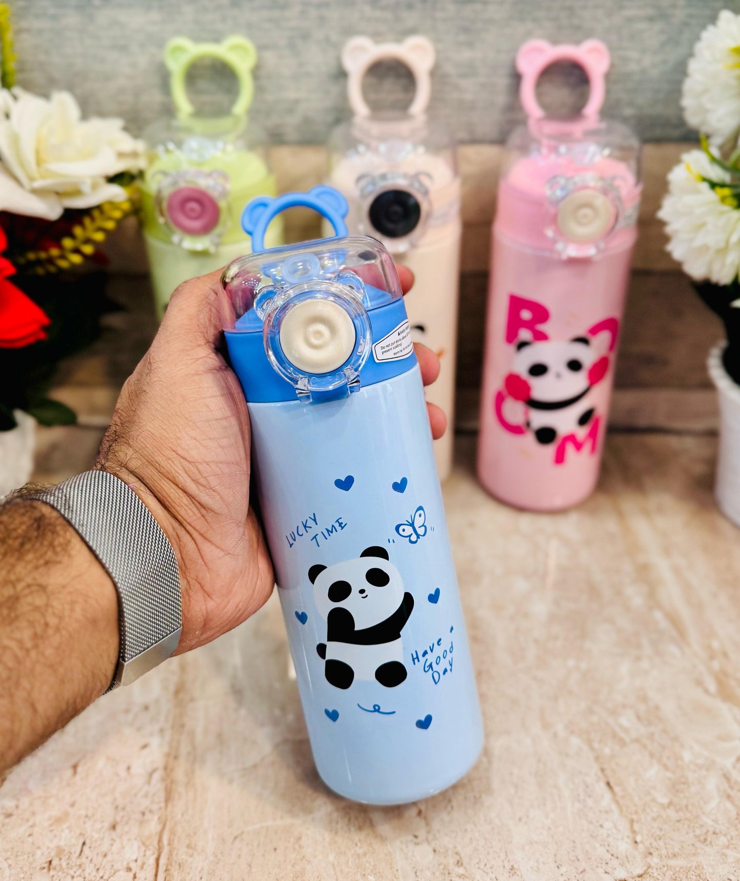 Personalized 500ml Insulated Stainless Steel Spout Mouth Bottle
