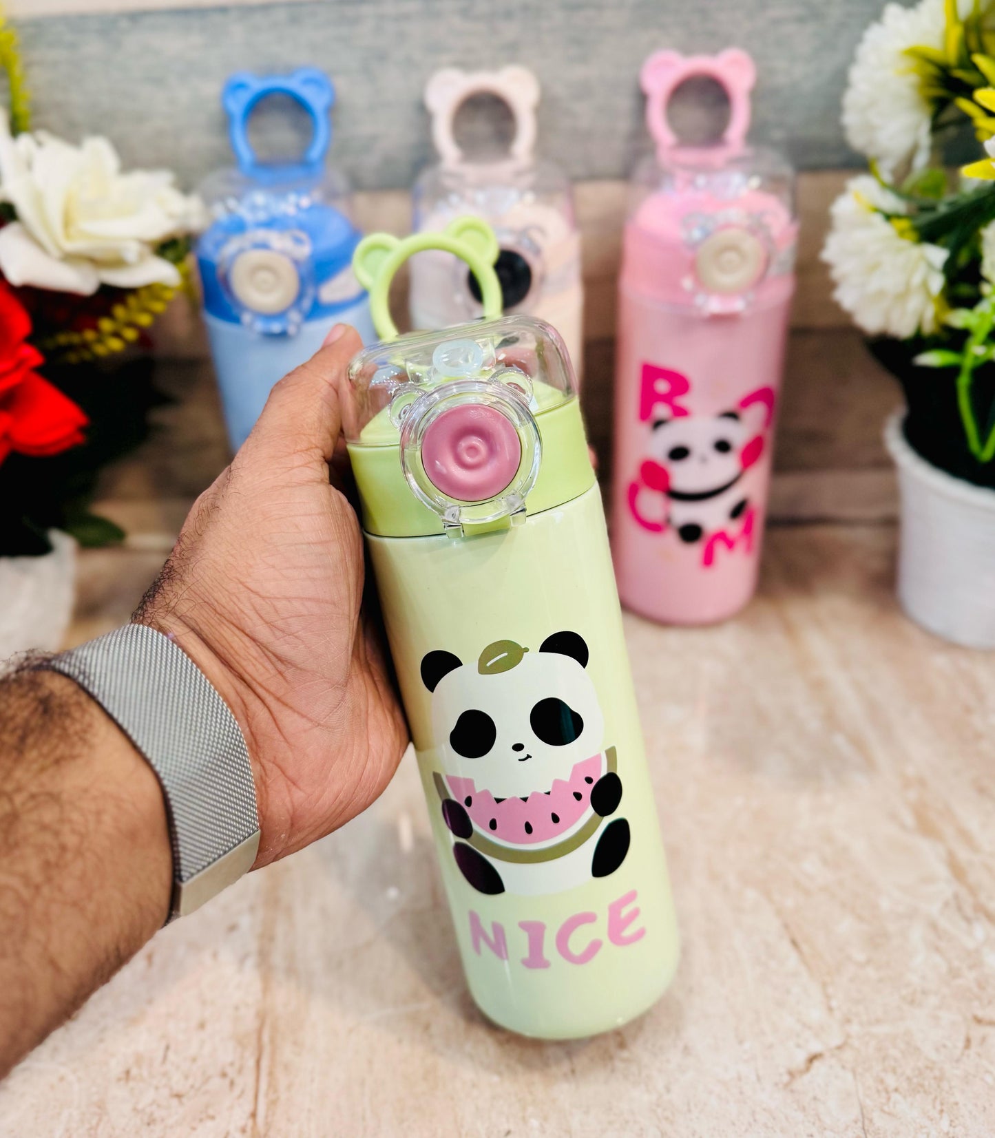 Personalized 500ml Insulated Stainless Steel Spout Mouth Bottle