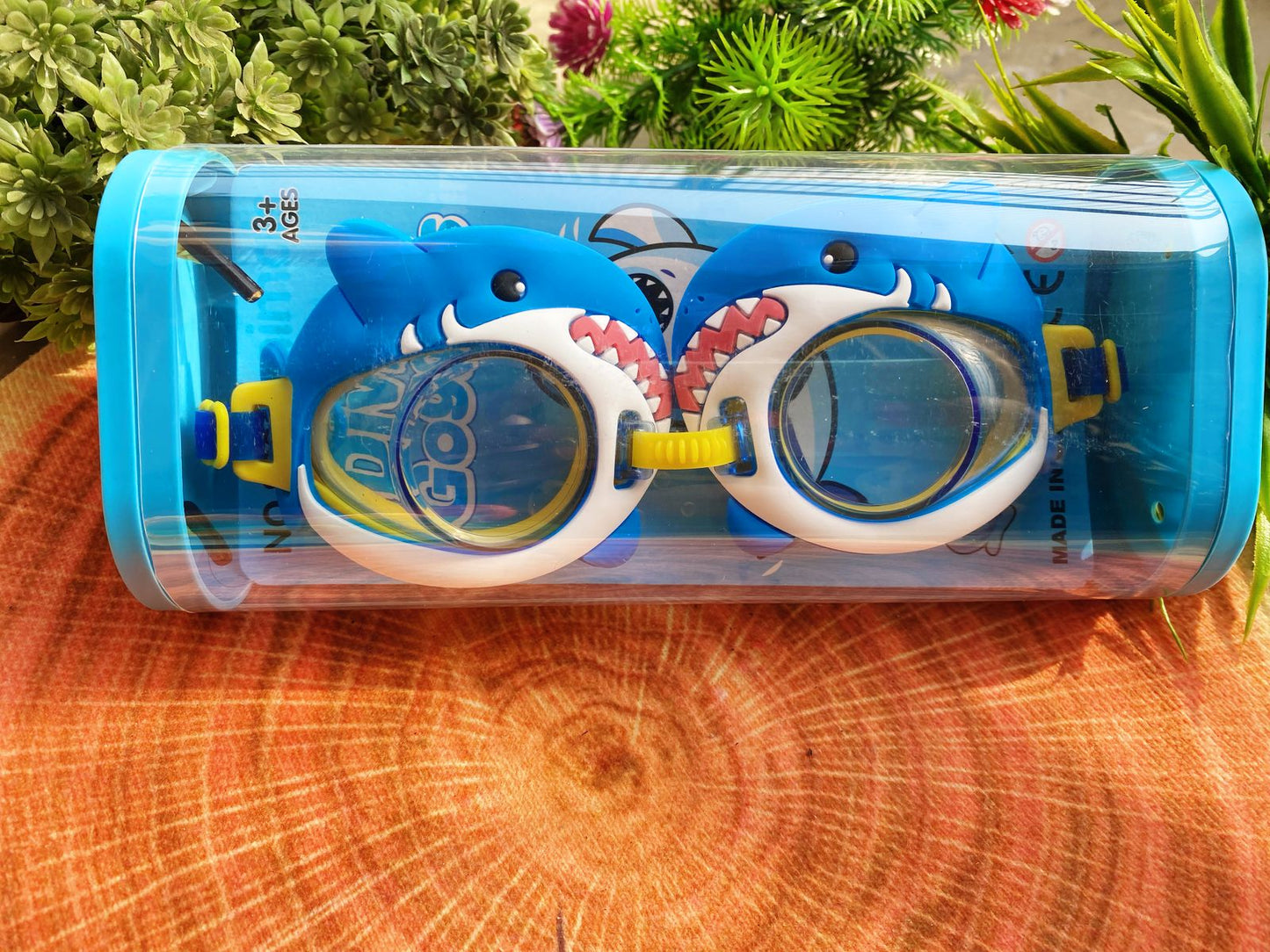 Cartoon-Themed Swimming Goggles | Universal Fit | Kids' Eye Protection