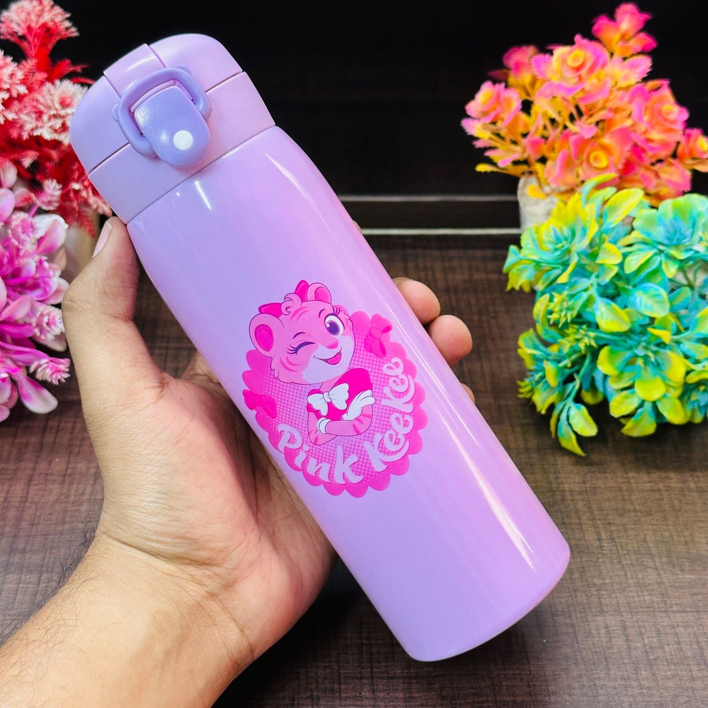 Personalized 500ml Insulated Stainless Steel Spout Mouth Bottle