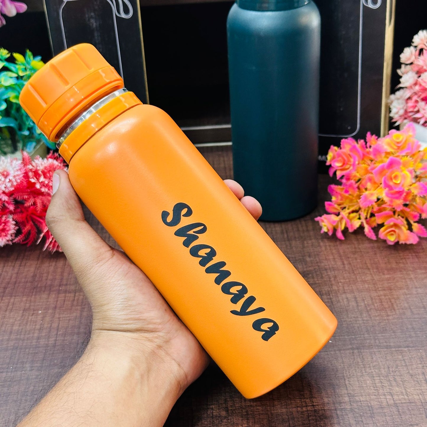 Personalized Travel Vacuum Cup - 650ml Insulated Stainless Steel Bottle