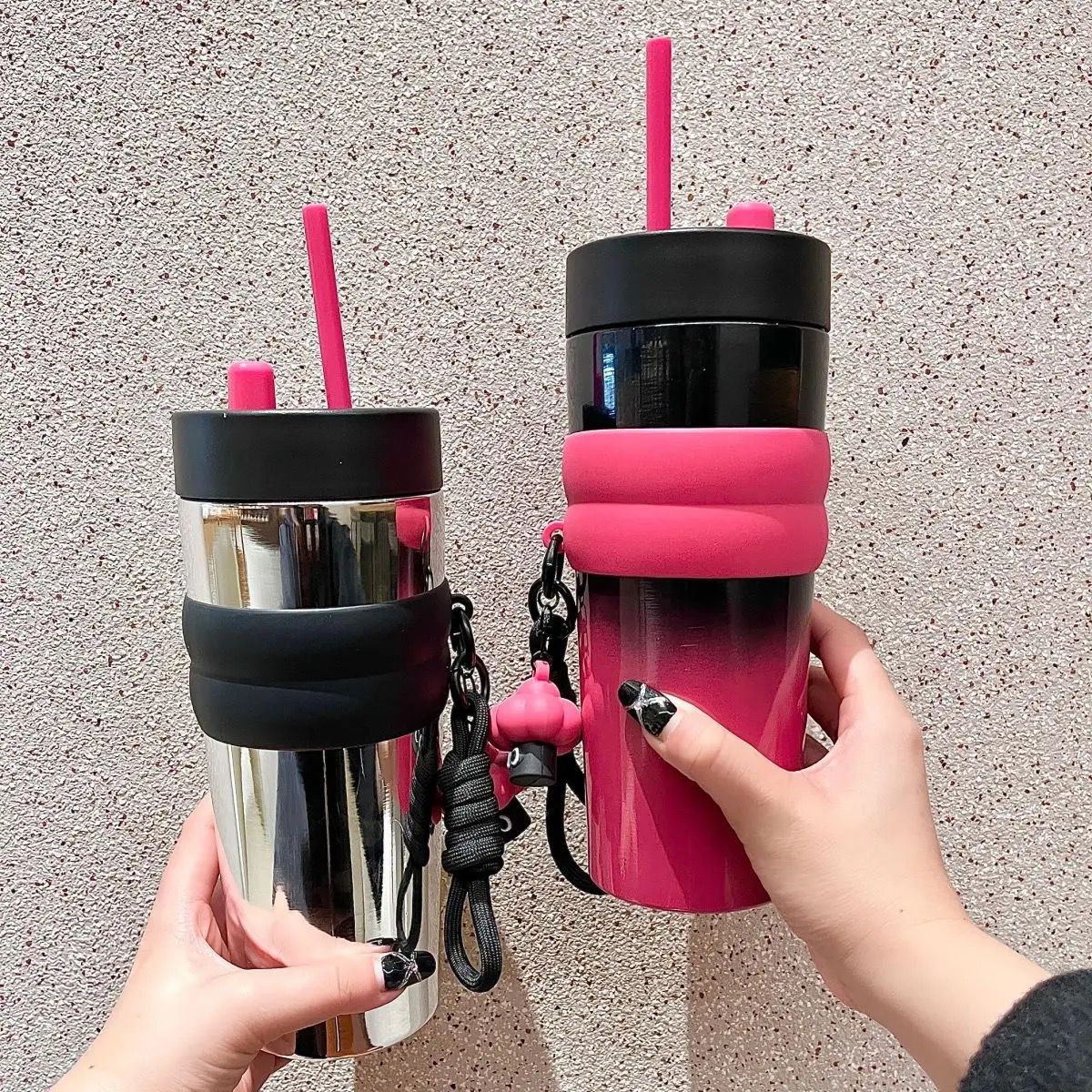 Premium Insulated Stainless Steel Tumbler with Double Valve – 710ml | SUS 316
