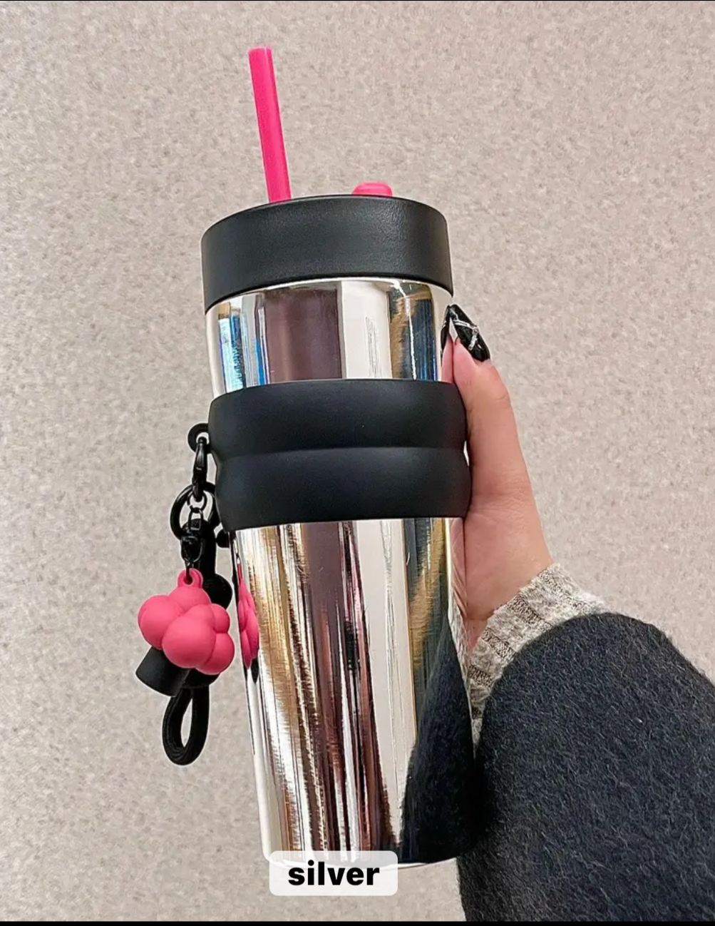 Premium Insulated Stainless Steel Tumbler with Double Valve – 710ml | SUS 316