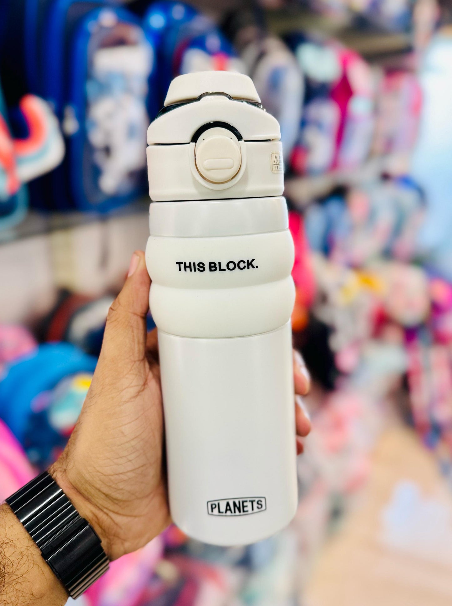Premium Personalized 600ml Insulated Stainless Steel Water Bottle with Dual mouth