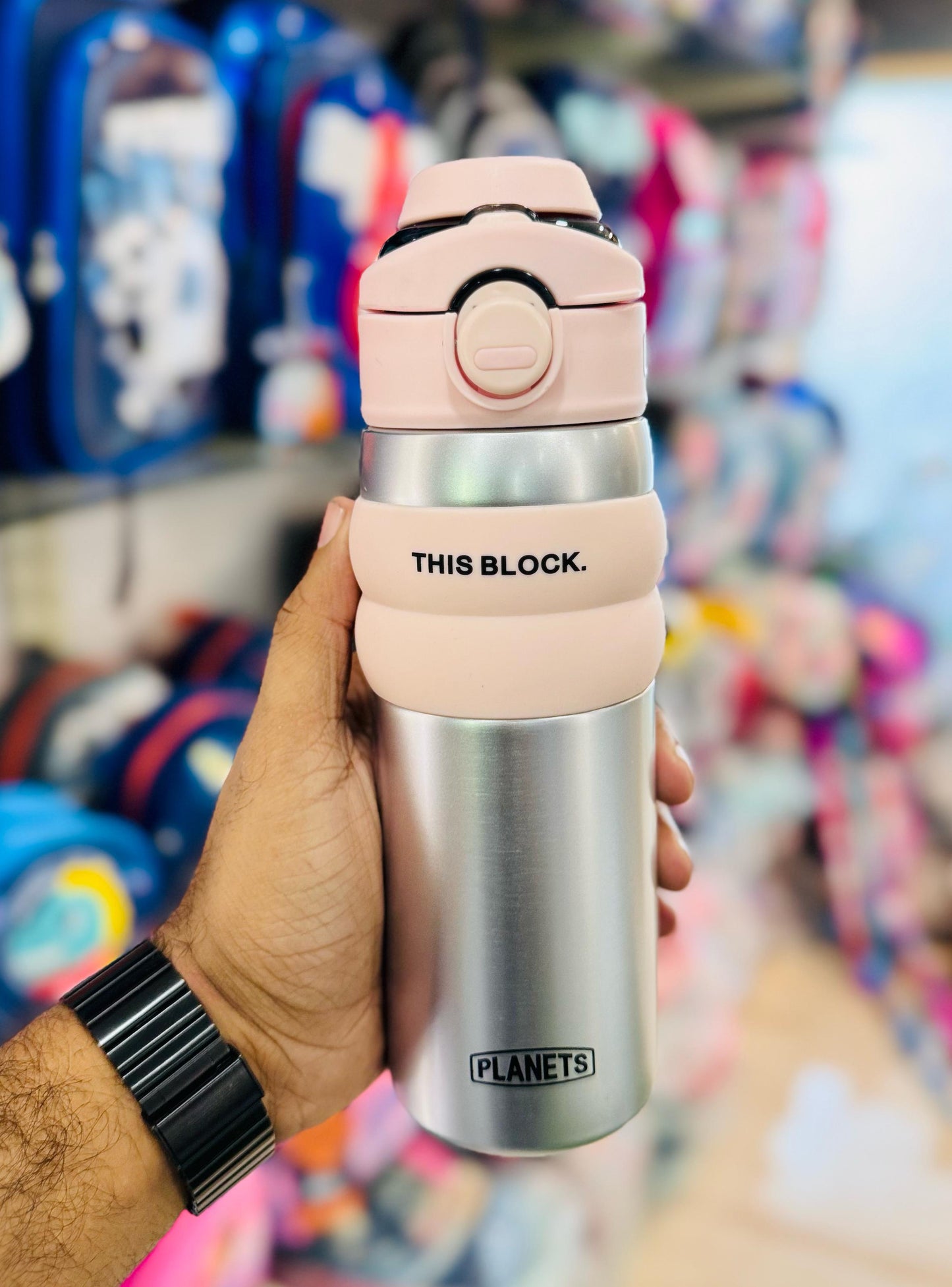 Premium Personalized 600ml Insulated Stainless Steel Water Bottle with Dual mouth