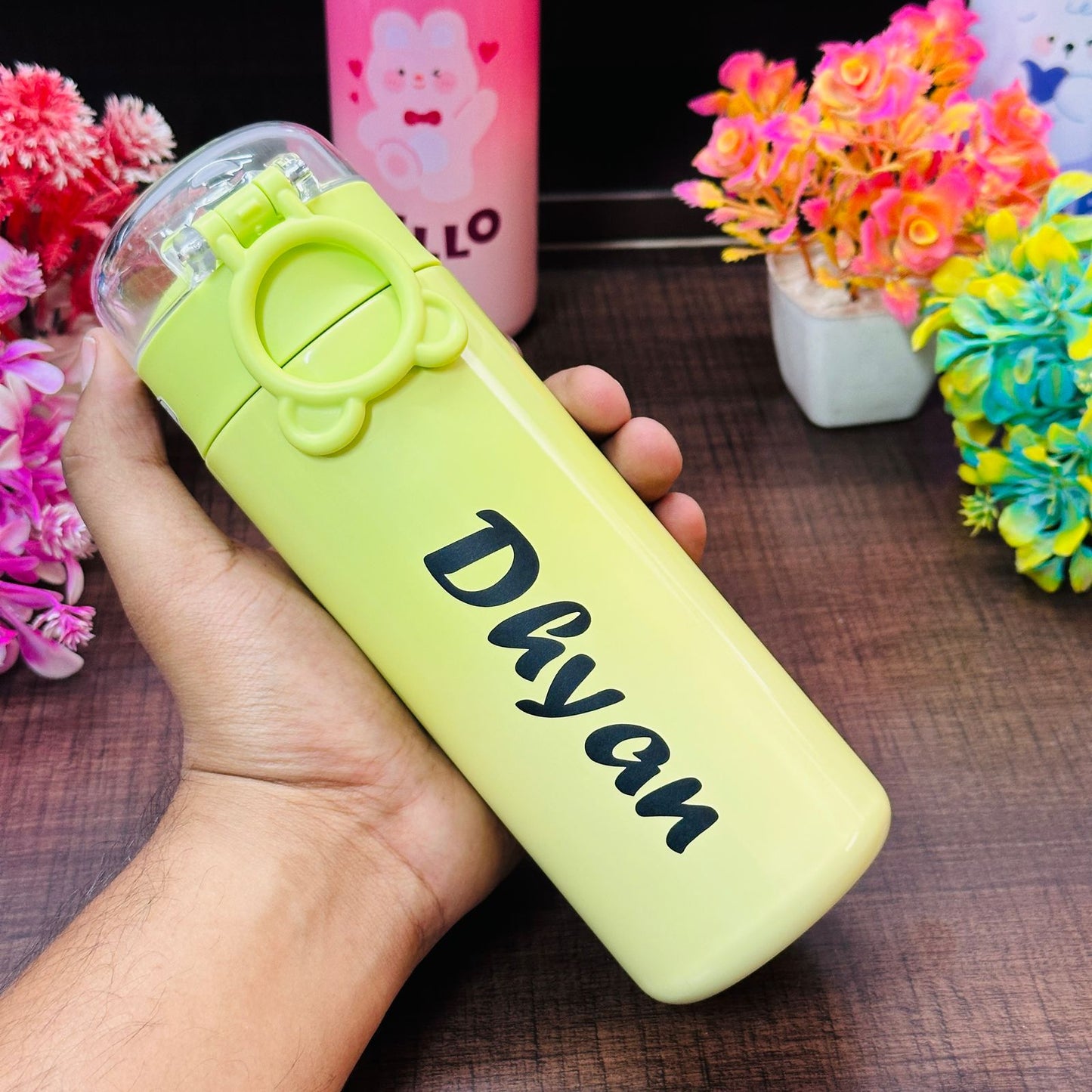 Personalized 500ml Insulated Stainless Steel Spout Mouth Bottle