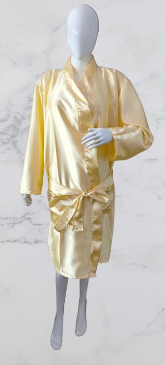 Personalized Satin Bridesmaid Bathrobe
