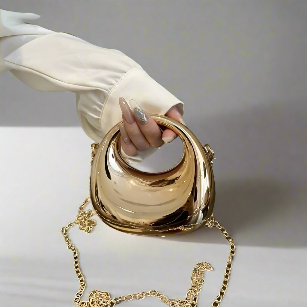 Mirror Metallic Micro Bag