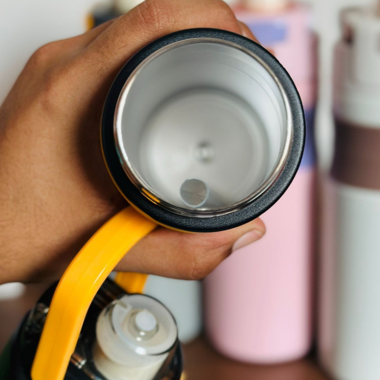 Premium Personalized 600ml Insulated Stainless Steel Water Bottle with Dual mouth