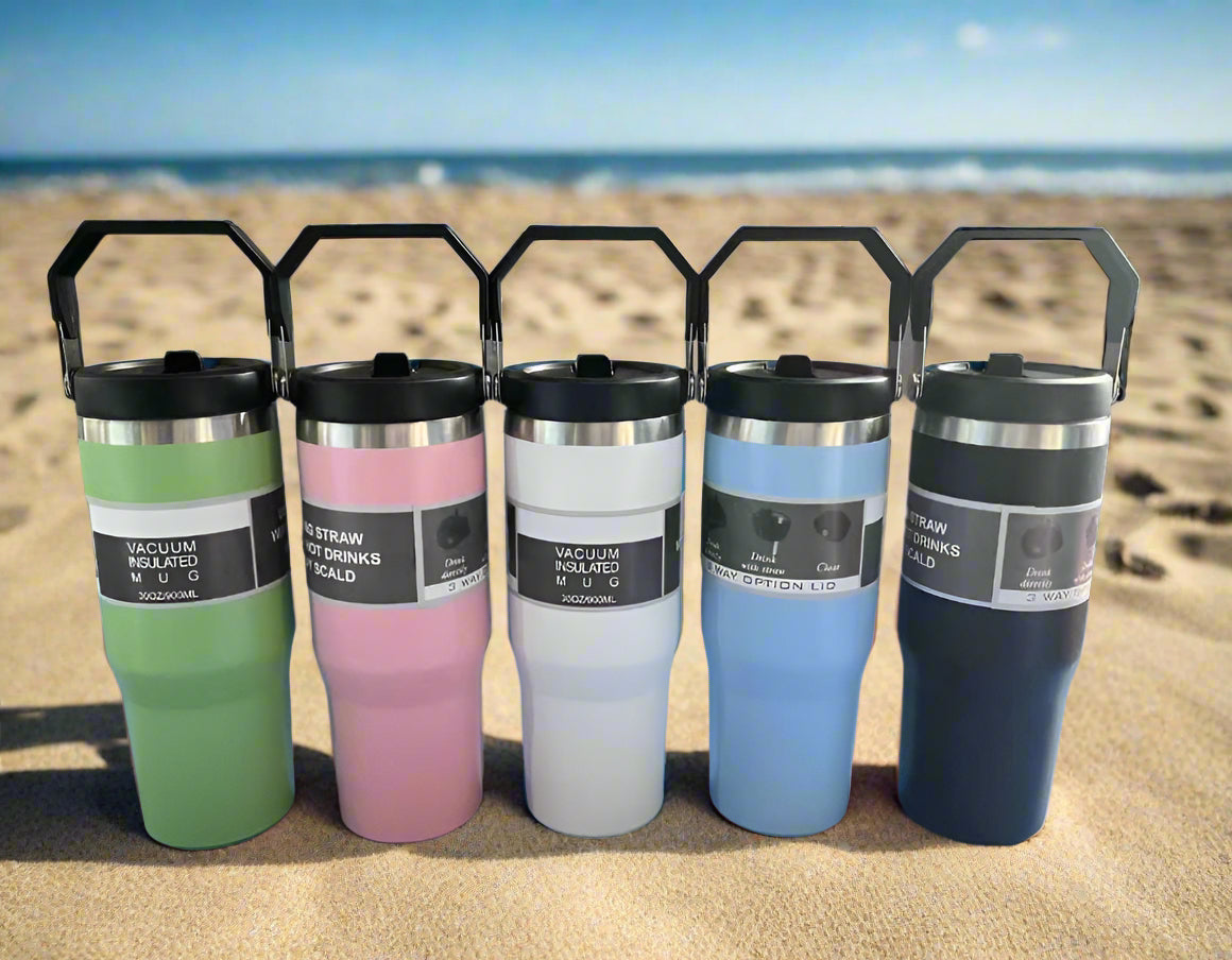 Vacuum Insulated Stainless Steel Tumblers - 900 ML