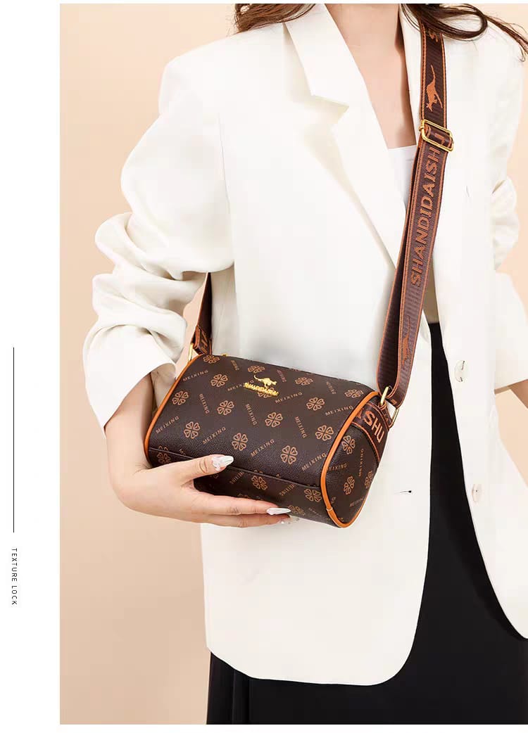 Imported Broad Belt Sling Bag | Premium Quality Crossbody | Size 9x6 inches