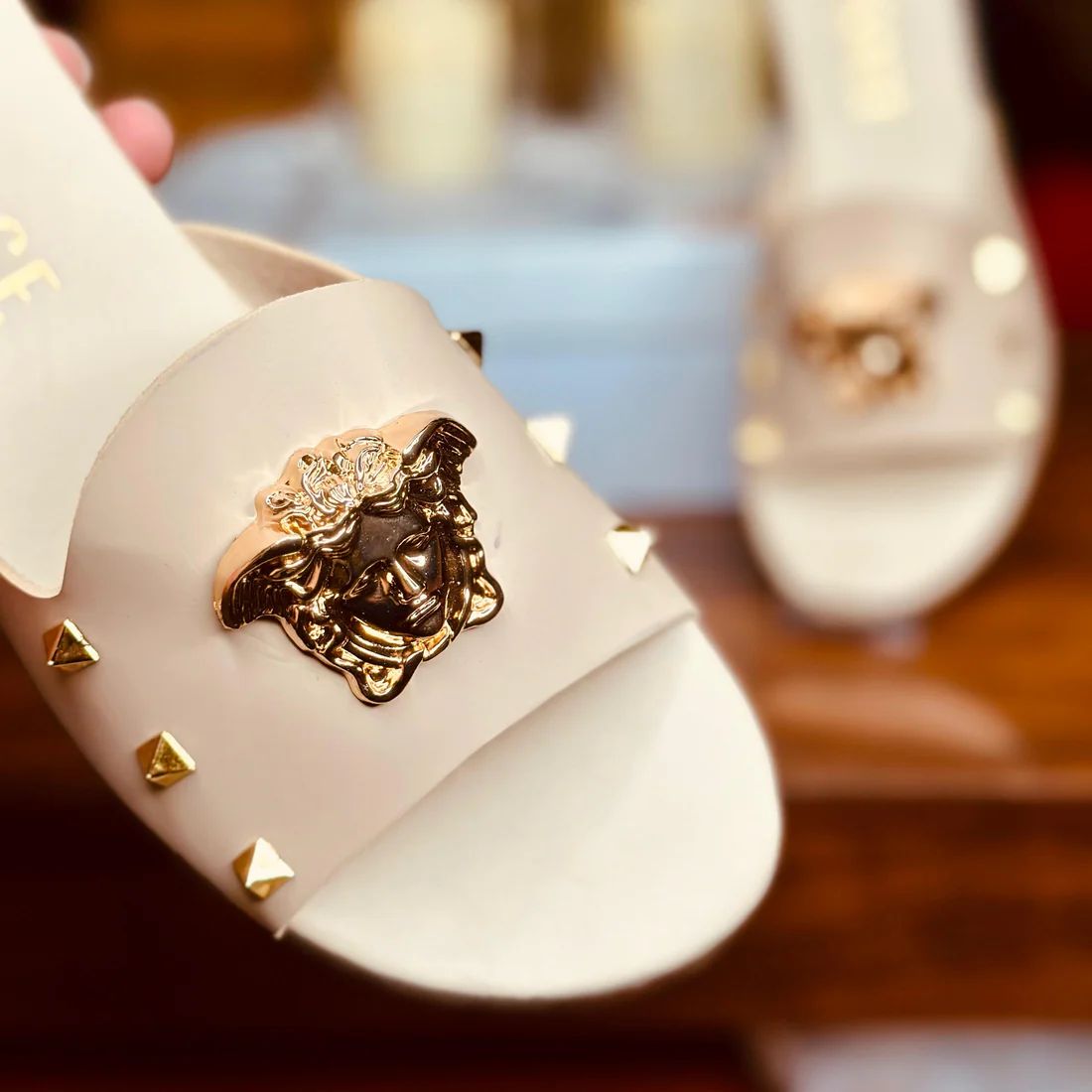 Versace Premium Flats for Women | Sizes 36–41 (Big Sizes 42–44 Available)