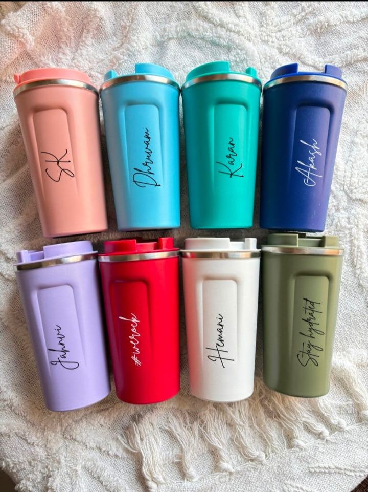 Personalized Stainless Steel Travel Mug – 500ml