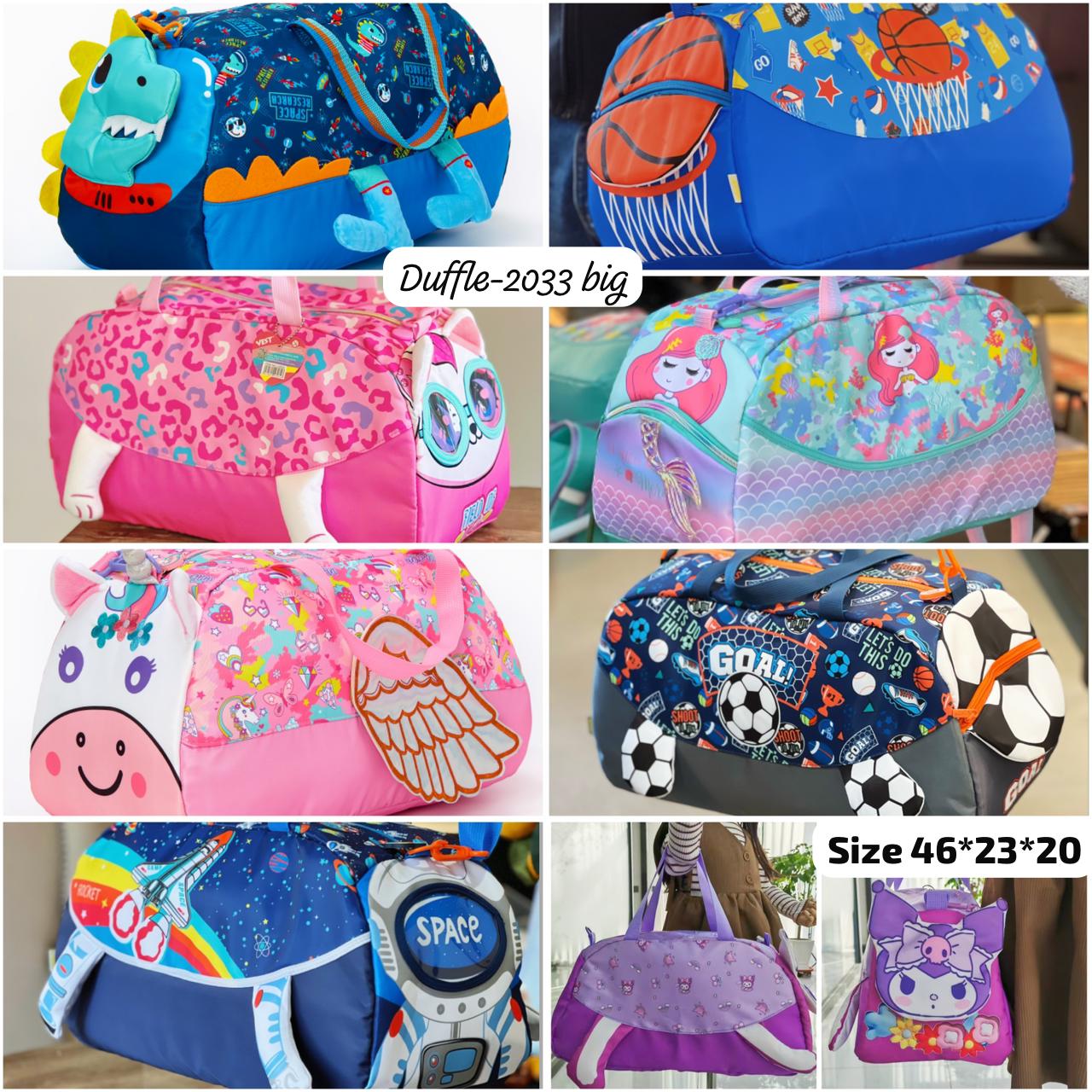 Personalized Premium Quality 3D Design Duffel Bag 16" x 10" (Approx.)