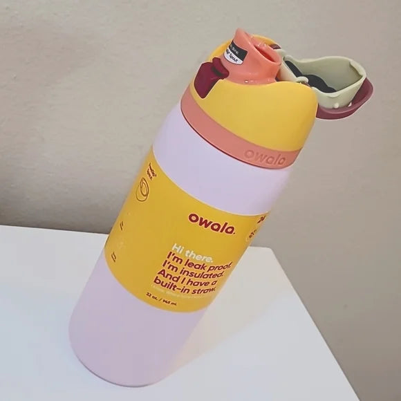 Owala FreeSip® 32 oz Insulated Stainless Steel Water Bottle