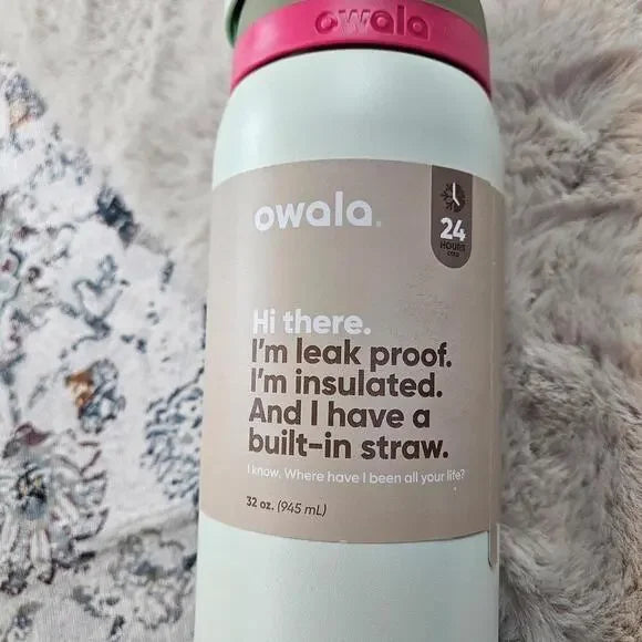 Owala FreeSip® 32 oz Insulated Stainless Steel Water Bottle