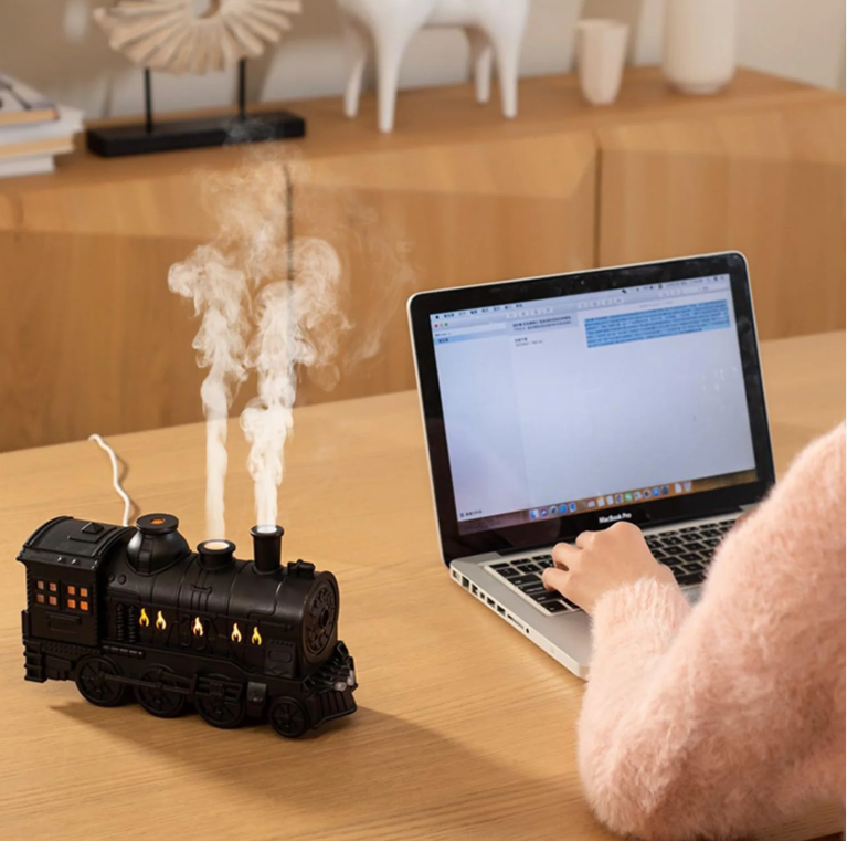 Train Shape Portable Mini Humidifier (1 Pc / Mix Color)