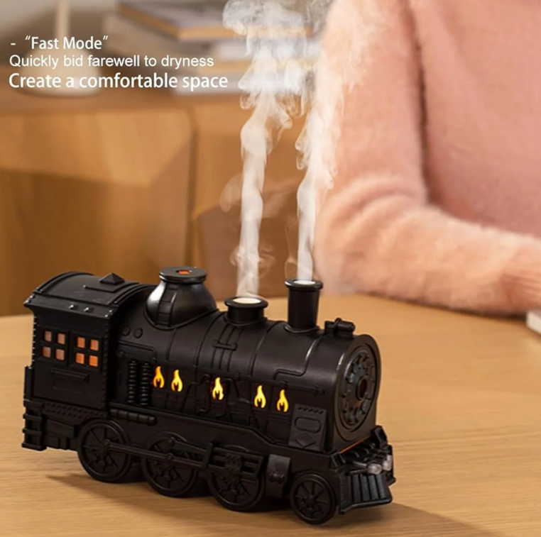 Train Shape Portable Mini Humidifier (1 Pc / Mix Color)