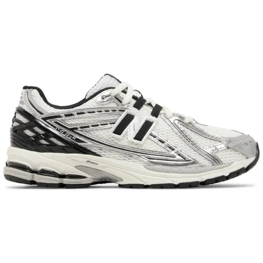 White and Black New Balance 1906R Men’s Sneakers with ACTEVA LITE Cushioning and Mesh Upper