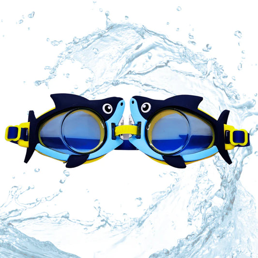Cartoon-Themed Swimming Goggles | Universal Fit | Kids' Eye Protection
