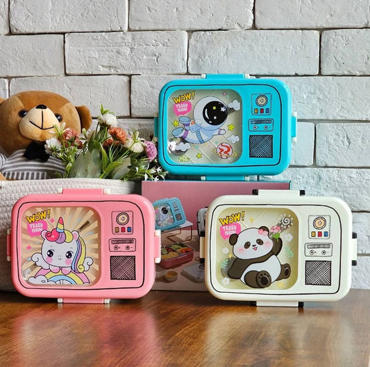 Premium Radio Steel Lunch Box – Durable, Fun, and Designed for Everyday Use