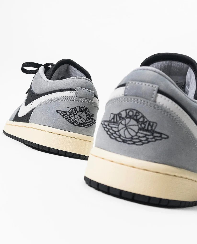 Air Jordan 1 Low Light Smoke Grey Off Noir Men’s Sneakers