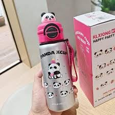 Personalized Super cute Panda Insulated Dual Mouth Sipper 500 ML