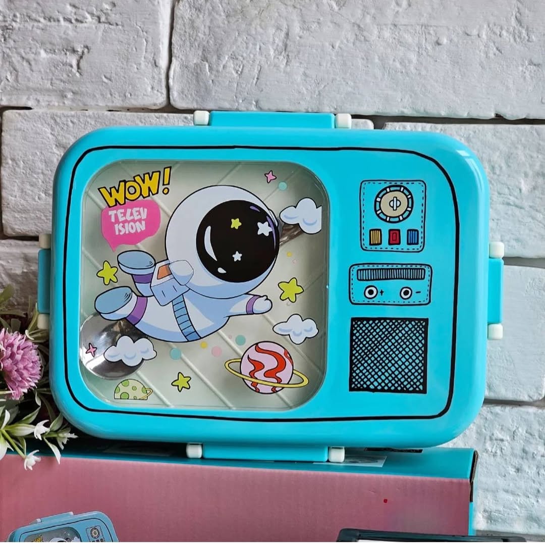 Premium Radio Steel Lunch Box – Durable, Fun, and Designed for Everyday Use
